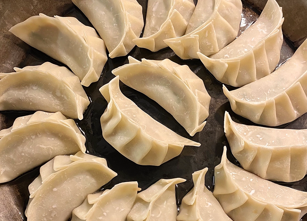 Dumplings med rejer